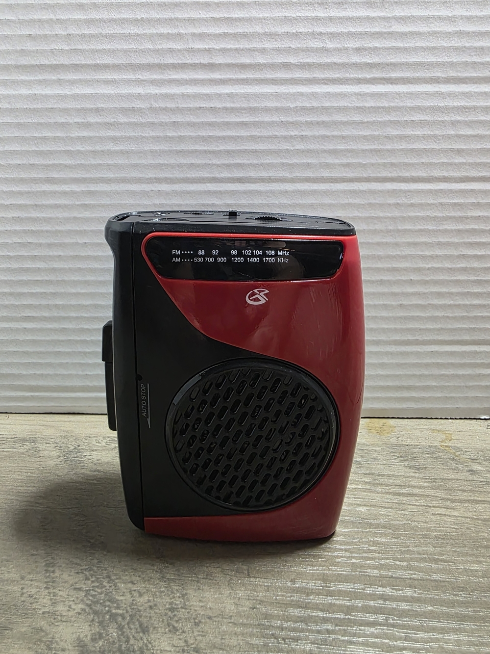 GPX CAS337B Cassette Player with AM/FM Radio TESTED WORKING